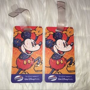 Walt Disney World Mickey Luggage Bag Tags
